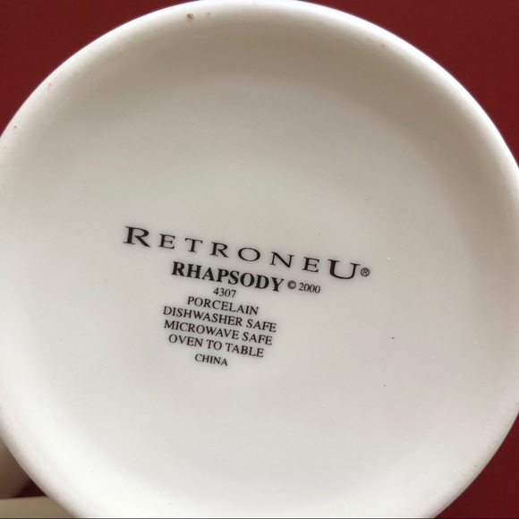 2  Retroneu Rhapsody porcelain creamers - Picture 4 of 7